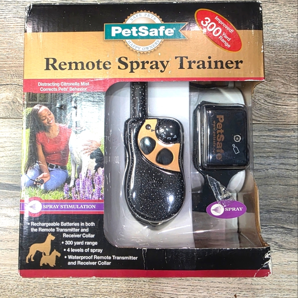 The PetSafe Remote Spray Trainer